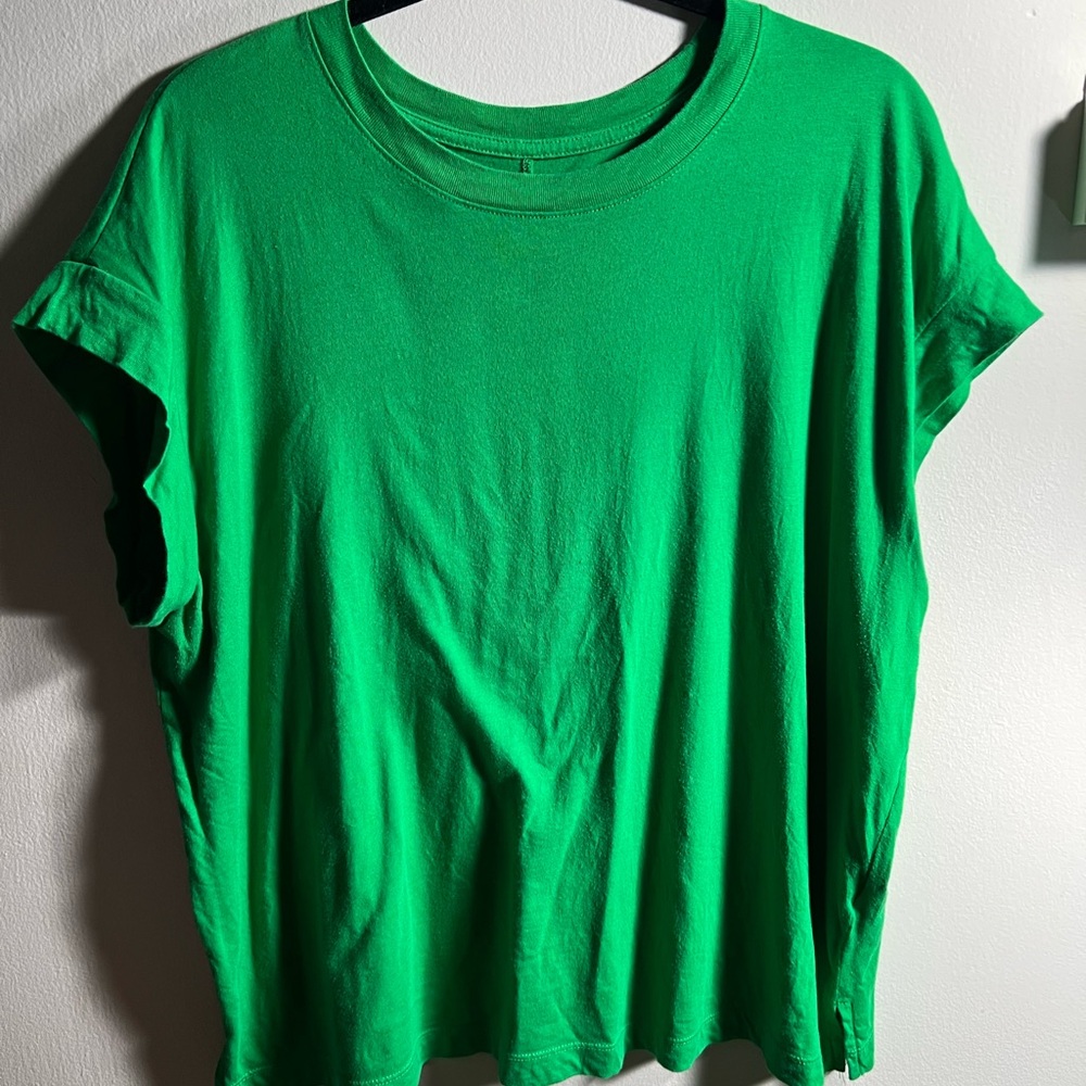 a new day Bright Green Short Sleeve Tee